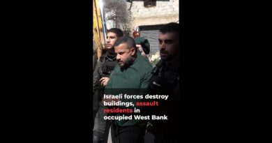 Israeli forces demolish Palestinian homes in occupied West Bank | AJ #shorts