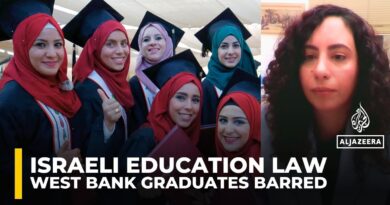 Israeli law bars Palestinian Israeli graduates of West Bank universities from teaching