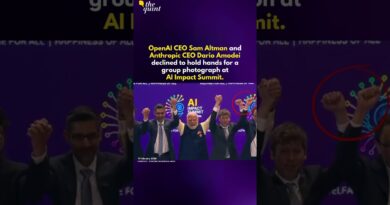 OpenAI CEO Sam Altman and Anthropic CEO Dario Amodei Refuse to Hold Hands at AI Summit | The Quint