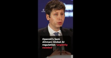 OpenAI’s Sam Altman: Global AI regulation ‘urgently’ needed | #ajshorts