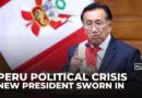 Peru appoints Jose Maria Balcazar as president, ninth leader in a decade
