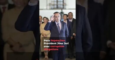 Peru impeaches President Jose Jeri over corruption allegations | AJ #shorts