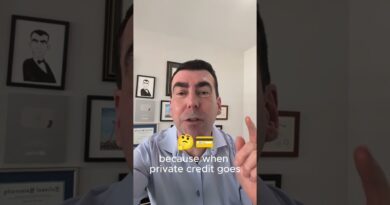 Private Credit Is About to DRAG Stocks OFF a Cliff!