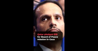 Qatar pledges $1bn for Gaza peace mission | #ajshorts