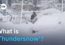 Rare thundersnow buries a large swath of the northeastern US | DW News