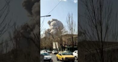 Scenes of destruction in Iran after US-Israeli strikes | AJ #shorts