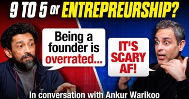 The ’emotional cost’ of entrepreneurship: What you won’t hear @warikoo say | NL Interviews TEASER ​