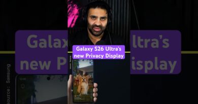 The Galaxy S26 Ultra’s new Privacy Display is pretty cool. #Vergecast