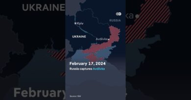 The shift of the front line between Ukraine and Russia over the last four years | DW News