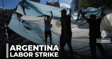 Trade union protest/Argentina sees 24-hour strikes across capital