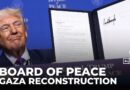 Trump announces billions of dollars in Gaza aid at Board of Peace meeting