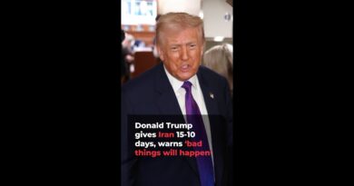 Trump gives Iran 10-15 days to make deal, warns ‘bad things will happen’ | AJ #shorts