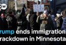 Trump reverses immigration crackdown in Minnesota, ICE drawdown underway | DW News