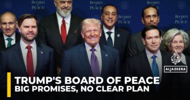 Trump’s Gaza ‘Board of Peace’ is vague, underfunded and bypasses UN resolutions, analysts say