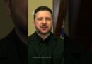 Ukraine’s Zelenskyy receives standing ovation from EU Parliament | AJ #shorts