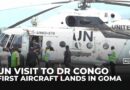 UN helicopter lands at Goma airport after year-long closure to monitor ceasefire in DR Congo