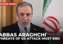 US must drop threat of using force against Iran, FM Araghchi says