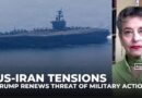 US renews threat of military action as Iran, Russia announce naval drills