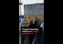 Young Palestinian artists turn Gaza’s ruins into art | AJ#shorts