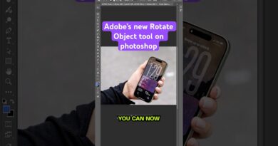 Adobe’s new Rotate Object on Photoshop