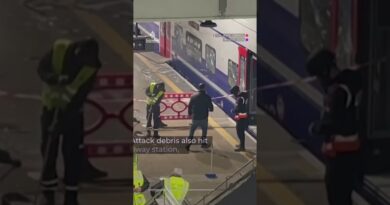 Aftermath of Iranian ‘revenge’ strikes on Israel leaves destruction, two killed | AJ #shorts