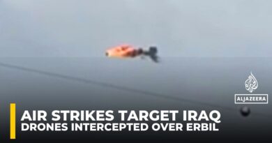 Air strikes target Iraq as drones intercepted over Erbil