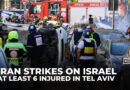 At least 6 injured in Tel Aviv by shrapnel from Iranian missile interceptions: Israeli media