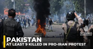 At least nine killed in pro-Iran protest at US consulate in Pakistan’s Karachi
