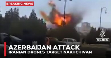 Azerbaijan says Iranian drones attacked Nakhchivan area, wounding at least two