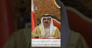 Bahrain king calls Iranian attacks unjustifiable | AJ #shorts