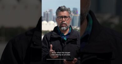 Barrage of Iranian missiles target Qatar | AJ #shorts