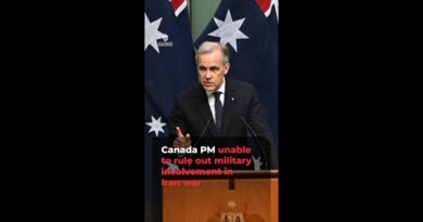 Canada PM unable to rule out military involvement in Iran war | AJ#shorts