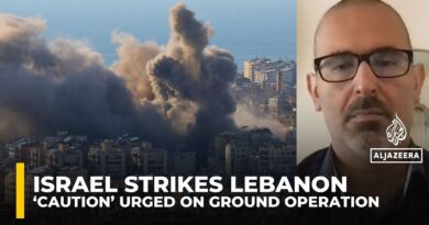 Caution urged over potential ground operations after Israel’s push into southern Lebanon