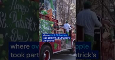 Chicago River turns green for St. Patrick’s day | DW News