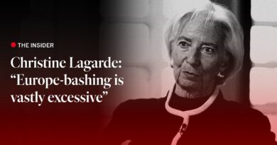 Christine Lagarde: “Europe-bashing is “vastly excessive” | The Economist