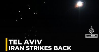 Cluster munitions appear to detonate over central Israel : AJE correspondent