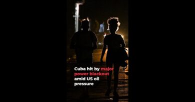 Cuba hit by massive power outage amid US oil pressure | AJ #shorts