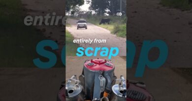 Cuban mechanic builds a working charcoal‑powered car amid fuel shortage | DW News