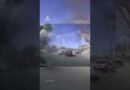 Dashcam video captures strike on Iran police station | AJ #shorts