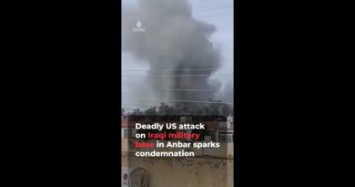 Deadly US attack on Iraqi military base sparks condemnation | AJ #shorts
