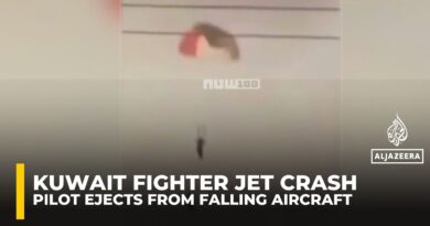 Dense smoke rising in Kuwait after fighter jet crash