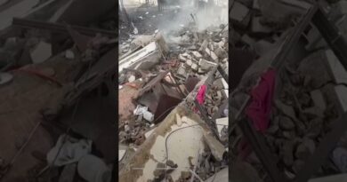 Destruction in Beirut as bombing and mass displacement continue | AJ #shorts