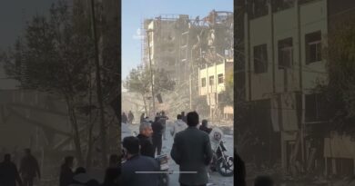 Destruction seen after attack on Iran’s Assembly of Experts building | AJ #shorts