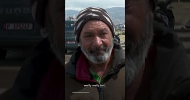 Displaced families shelter in tents in Beirut amid Israeli strikes