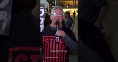 Dozens detained in Tel Aviv as anti-war protest turns violent