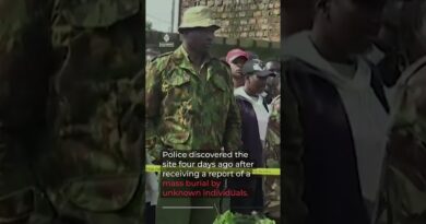 Dozens of bodies including children exhumed from mass grave in Kenya