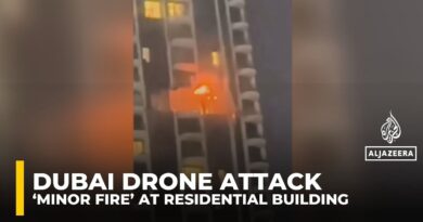 Drone sparks ‘minor fire’ at Dubai residential building