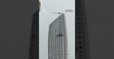 Dubai high-rise building damaged in overnight drone hit