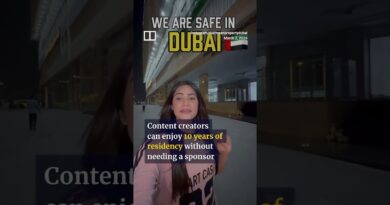 Dubai influencers post positive image as Iran targets city