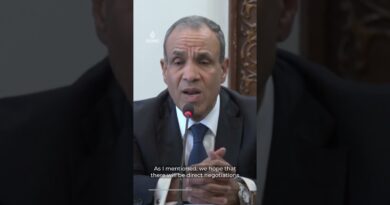 Egypt’s foreign minister says Egypt is ready to host Iran de-escalation talks | AJ #shorts